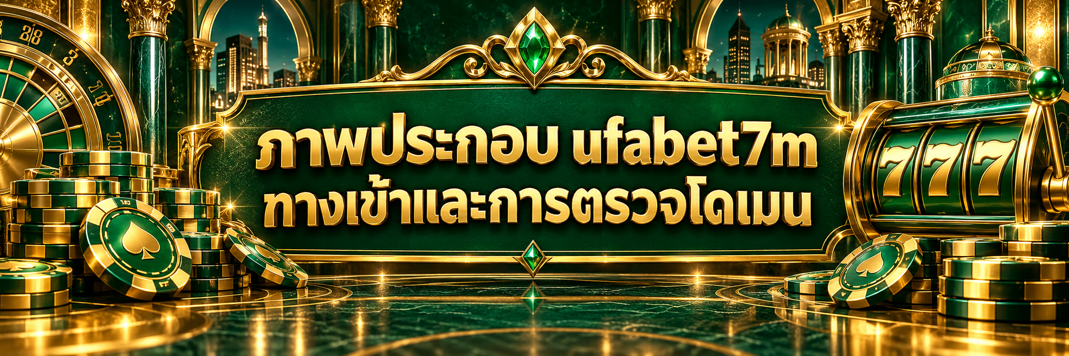 ภาพประกอบ ufabet7m เว็บสล็อต: ทางเข้าและการตรวจโดเมน